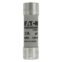 Bussmann series low voltage cylindrical fuse CYL FUSE >STR >14 x 51 2A GG 500V AC - EATON (pavadinimas tikslinamas)