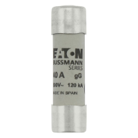 Bussmann series low voltage cylindrical fuse CYL FUSE >STR >14 x 51 40A GG 500V AC - EATON (pavadinimas tikslinamas)