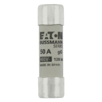 Bussmann series low voltage cylindrical fuse CYLINDRICAL FUSE 14 x 51 50A GG 400V AC - EATON (pavadinimas tikslinamas)