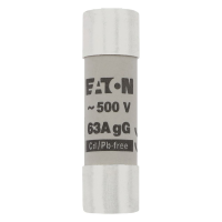 Bussmann series low voltage cylindrical fuse CYL FUSE 63A 500V 14X51 CYL GG PV14 - EATON (pavadinimas tikslinamas)