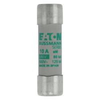 Bussmann series low voltage cylindrical fuse CYLINDRICAL FUSE 14 x 51 10A AM 690V AC - EATON (pavadinimas tikslinamas)