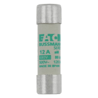 Bussmann series low voltage cylindrical fuse CYLINDRICAL FUSE 14 x 51 12A AM 690V AC - EATON (pavadinimas tikslinamas)
