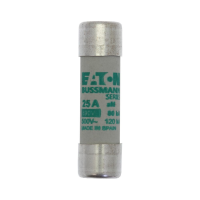 Bussmann series low voltage cylindrical fuse CYL FUSE >STR >14 x 51 25A GG 500V AC - EATON (pavadinimas tikslinamas)