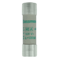 Bussmann series low voltage cylindrical fuse CYL FUSE >STR >14 x 51 40A GG 500V AC - EATON (pavadinimas tikslinamas)