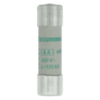 Bussmann series low voltage cylindrical fuse CYL FUSE >STR >14 x 51 4A GG 500V AC - EATON (pavadinimas tikslinamas)