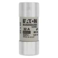 Bussmann series low voltage cylindrical fuse CYLINDRICAL FUSE 22 x 58 32A GG 690V AC - EATON (pavadinimas tikslinamas)