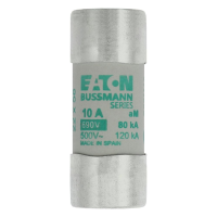 Bussmann series low voltage cylindrical fuse CYLINDRICAL FUSE 22 x 58 10A AM 690V AC - EATON (pavadinimas tikslinamas)