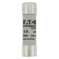Bussmann series low voltage cylindrical fuse CYL FUSE >STR >14 x 51 6A GG 690V AC - EATON (pavadinimas tikslinamas)