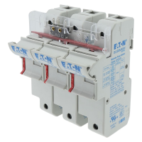 Bussmann series low voltage cylindrical fuse holder 3P 22x58 Micro Switch Fuse Holder - EATON (pavadinimas tikslinamas)