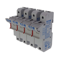 Bussmann series low voltage cylindrical fuse holder 4P 22x58 Fuse Holder - EATON (pavadinimas tikslinamas)