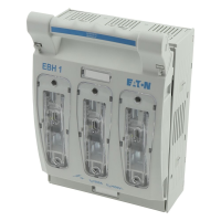 Bussmann series low voltage NH fuse base SIZE 1 HOR FSD. MOUNT PLATE: M SCREWS - EATON (pavadinimas tikslinamas)