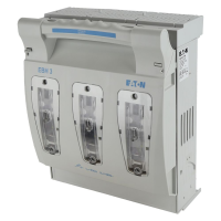 Bussmann series low voltage NH fuse base SIZE 3 HOR FSD.MOUNT PLATE: S-BRIDGE CL - EATON (pavadinimas tikslinamas)