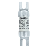Bussmann series low voltage british standard fuse 20M25 550V AC BS88 FUSE - EATON (pavadinimas tikslinamas)