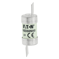 Bussmann series low voltage british standard fuse 40A 415V M/S FUSE>(20) CARTON QTY. 20 - EATON (pavadinimas tikslinamas)