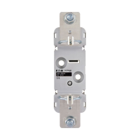Bussmann series low voltage NH fuse base NH1 SINGLE POLE SILVER 1/4 SCREW - EATON (pavadinimas tikslinamas)