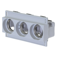 Bussmann series low voltage D0 three-pole fuse base SICHERUNGSUNTERTEIL D2 E27 3POL DIN HUT - EATON (pavadinimas tikslinamas)