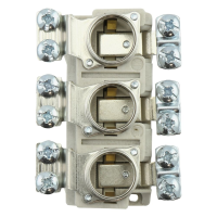 Bussmann series low voltage D0 three-pole fuse base 3 POLE BASE FOR DO2 FUSES - EATON (pavadinimas tikslinamas)