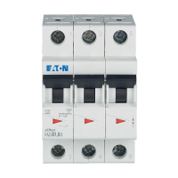 Moeller series xEffect - FAZ MCB FAZ-B1.6/3 - EATON (pavadinimas tikslinamas)