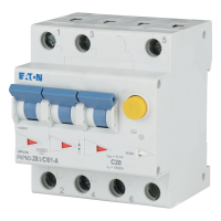 Moeller series xPole - PKP63/M3 RCBO - residual-current circuit breaker with overcurrent protection PKPM3-20/3/C/01-A - EATON (pavadinimas tikslinamas)