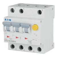 Moeller series xPole - PKP63/M3 RCBO - residual-current circuit breaker with overcurrent protection PKPM3-16/3/C/003-A - EATON (pavadinimas tikslinamas)