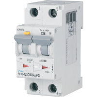 Moeller series xPole - PKP62/M2 RCBO - residual-current circuit breaker with overcurrent protection PKPM2-15/2/C/003-LI/A-OL - EATON (pavadinimas tikslinamas)