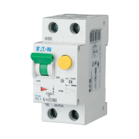 Moeller series xPole - PFL6/7 RCBO - residual-current circuit breaker with overcurrent protection PFL7-6/1N/B/003-A-DE - EATON (pavadinimas tikslinamas)