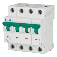 Moeller series xPole - PL7 MCB PL7-B6/4 - EATON (pavadinimas tikslinamas)