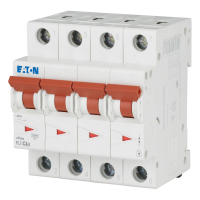 Moeller series xPole - PL7 MCB PL7-C4/4 - EATON (pavadinimas tikslinamas)