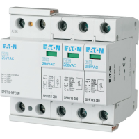 Moeller series xPole - SPBT12 Surge protection device SPBT12-280-3+NPE - EATON (pavadinimas tikslinamas)