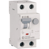 Moeller series xPole - HNB RCBO - residual-current circuit breaker with overcurrent protection HNB-C25/1N/003 - EATON (pavadinimas tikslinamas)