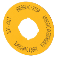 Moeller series M22 Accessory Emergency-Stop label M22-XBK11 - EATON (pavadinimas tikslinamas)