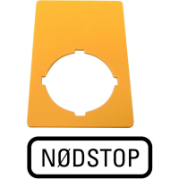 Moeller series M22 Accessory Emergency-Stop label M22-XZK-DK99 - EATON (pavadinimas tikslinamas)