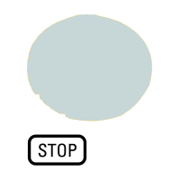 Moeller series M22 Accessory Button lens M22-XDL-W-GB0 - EATON (pavadinimas tikslinamas)