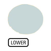 Moeller series M22 Accessory Button lens M22-XDL-W-GB18 - EATON (pavadinimas tikslinamas)