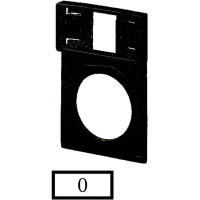Moeller series RMQ16 Accessory Label mount with insert label Q25TS-10 - EATON (pavadinimas tikslinamas)