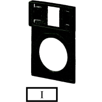Moeller series RMQ16 Accessory Label mount with insert label Q25TS-11 - EATON (pavadinimas tikslinamas)