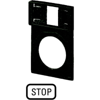 Moeller series RMQ16 Accessory Label mount with insert label Q25TS-110 - EATON (pavadinimas tikslinamas)