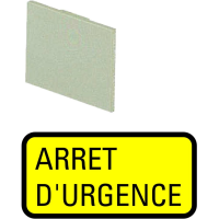 Moeller series RMQ16 Accessory Insert label 399SQ25 - EATON (pavadinimas tikslinamas)