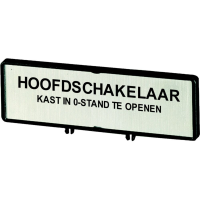 Moeller series ZFS Accessory Clamp with label ZFS67-T0 - EATON (pavadinimas tikslinamas)