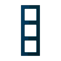 Rėmelis trigubas stiklinis mėlynos spalvos A CREATION - JUNG