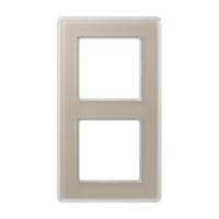 Rėmelis dvigubas stiklinis šampano spalvos A VIVA - JUNG