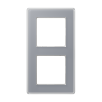 Rėmelis dvigubas stiklinis pilkos spalvos A VIVA - JUNG