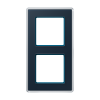 Rėmelis dvigubas stiklinis mėlynos spalvos A VIVA - JUNG