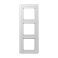 Rėmelis trigubas stiklinis baltos spalvos A VIVA - JUNG