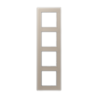 Rėmelis keturgubas stiklinis šampano spalvos A VIVA - JUNG