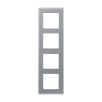 Rėmelis keturgubas stiklinis pilkos spalvos A VIVA - JUNG