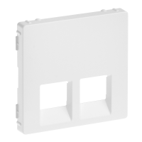 Dangtelis baltas dvigubas 2XRJ45 5 UTP VALENA LIFE - LEGRAND