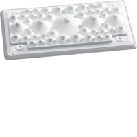 Flanšas kabelių įvedimui praduriamas 240x125mm IP55 - HAGER