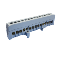 Gnybtas 15x16mm2 pilkas izoliuotas A15-F2 - POLLMANN