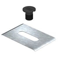 Laikiklis vieliniam loveliui 95x95mm H-30mm TRAYFIX - OBO BETTERMANN